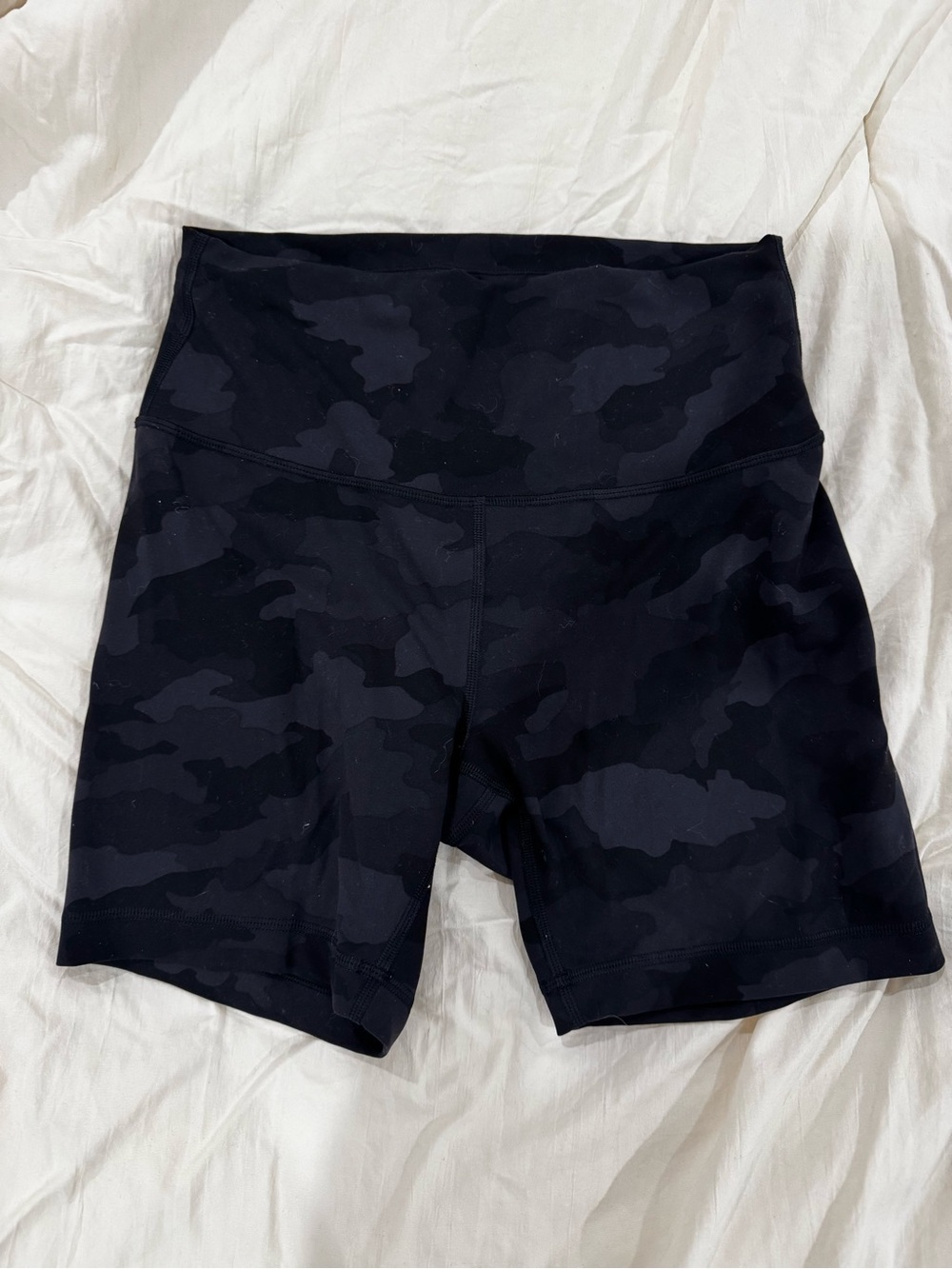 lululemon athletica Black Camo Bike Shorts - Picture 2 of 2